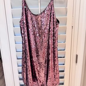 Allegra K Glitter/Sequin Dress
